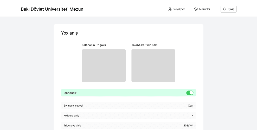 Graduation invitation system